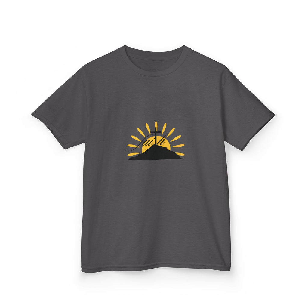 Faith Cross Sunrise - Kids Tee