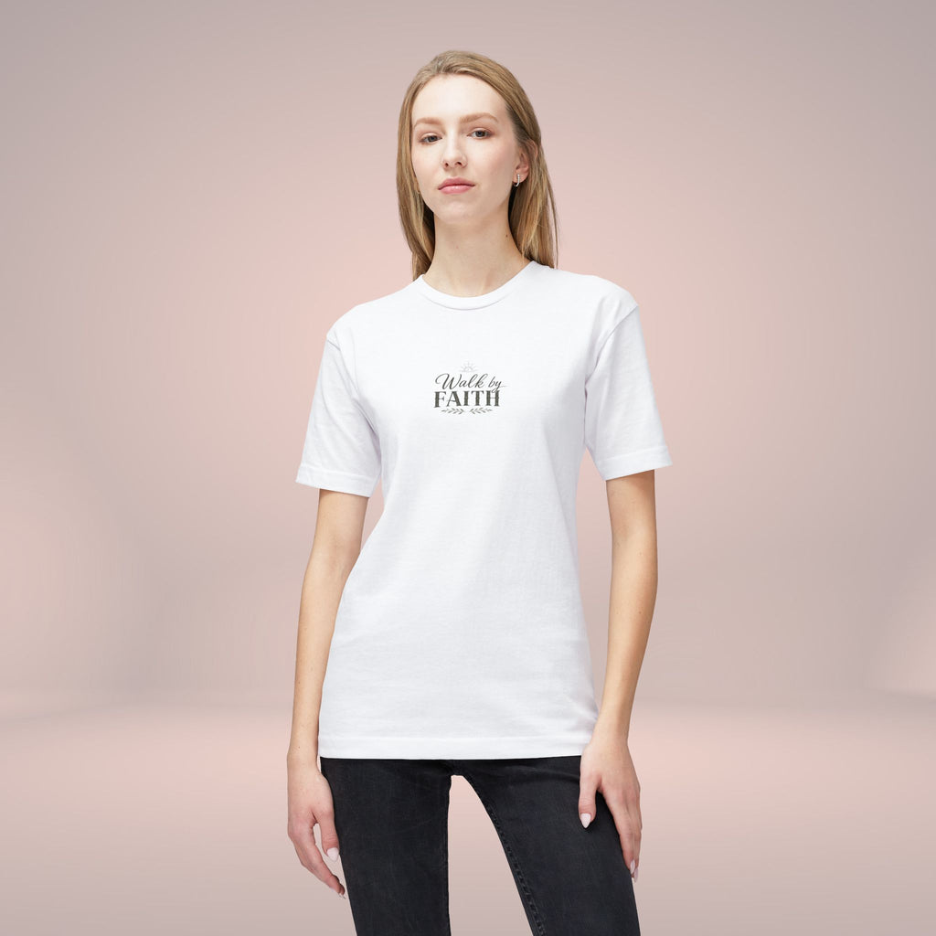 Walk By Faith (1 Corinthians 5:7) - Women's Graphic Tee