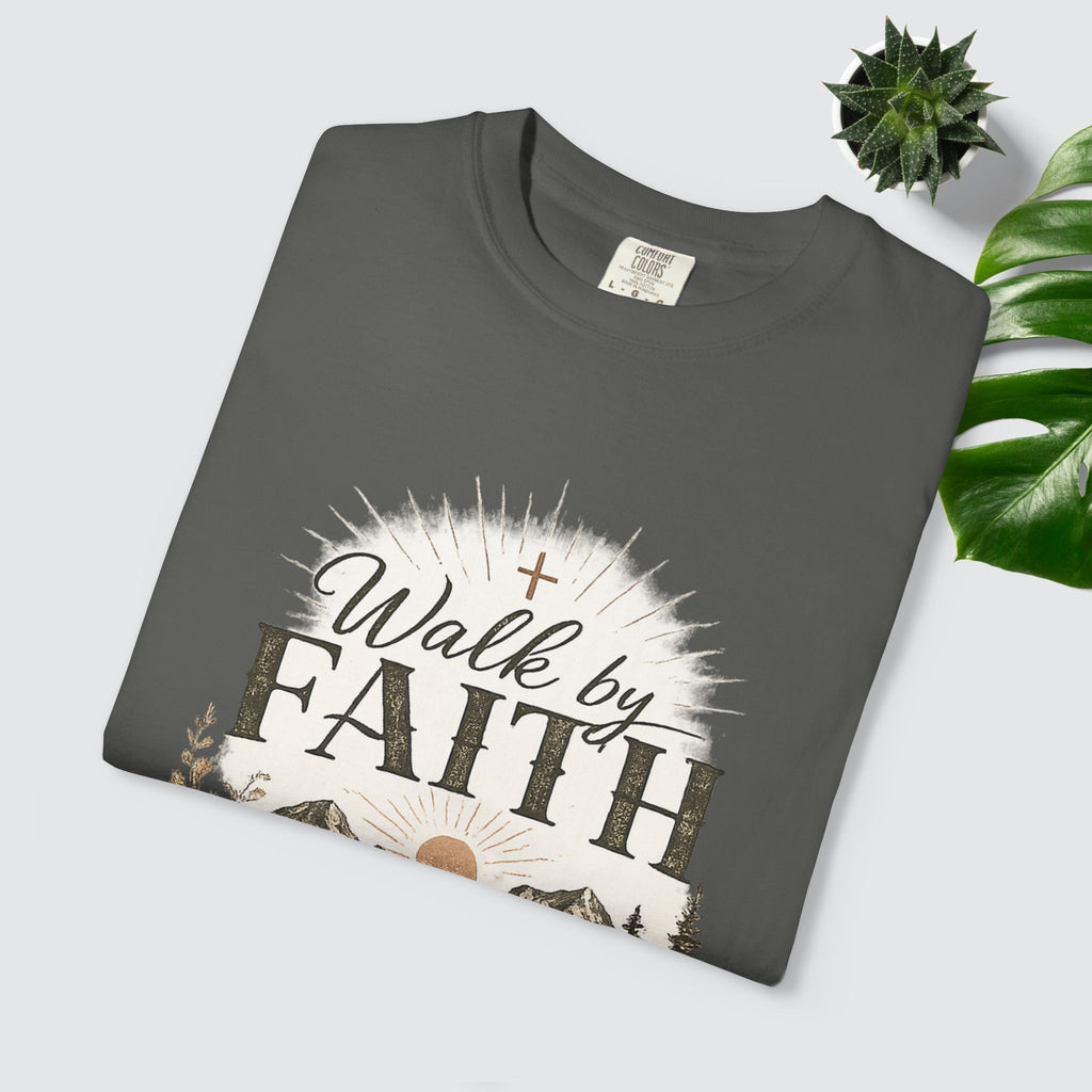 Walk By Faith (1 Corinthians 5:7) - Men's Graphic Tee