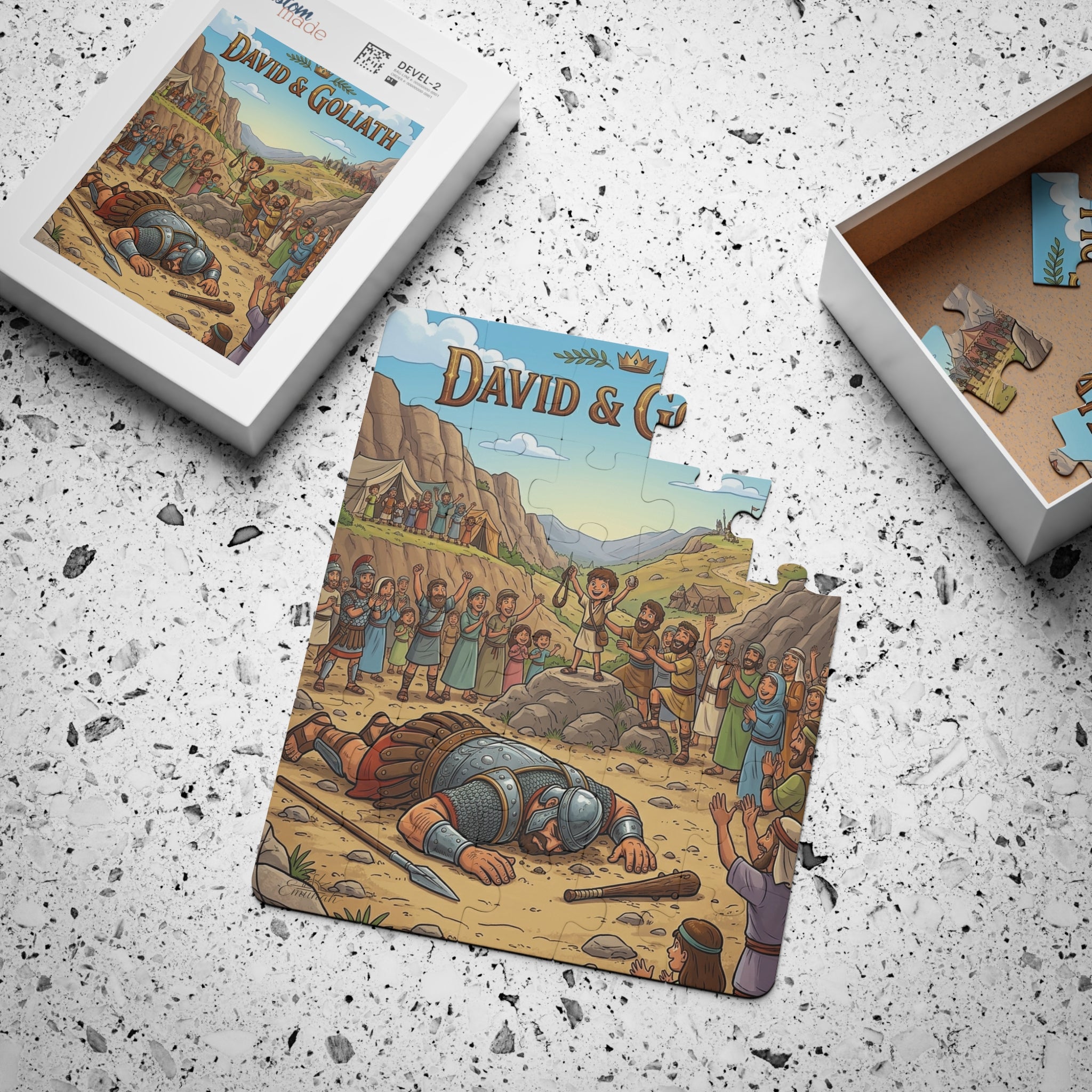 David & Goliath - Kids' Puzzle, 30-Piece