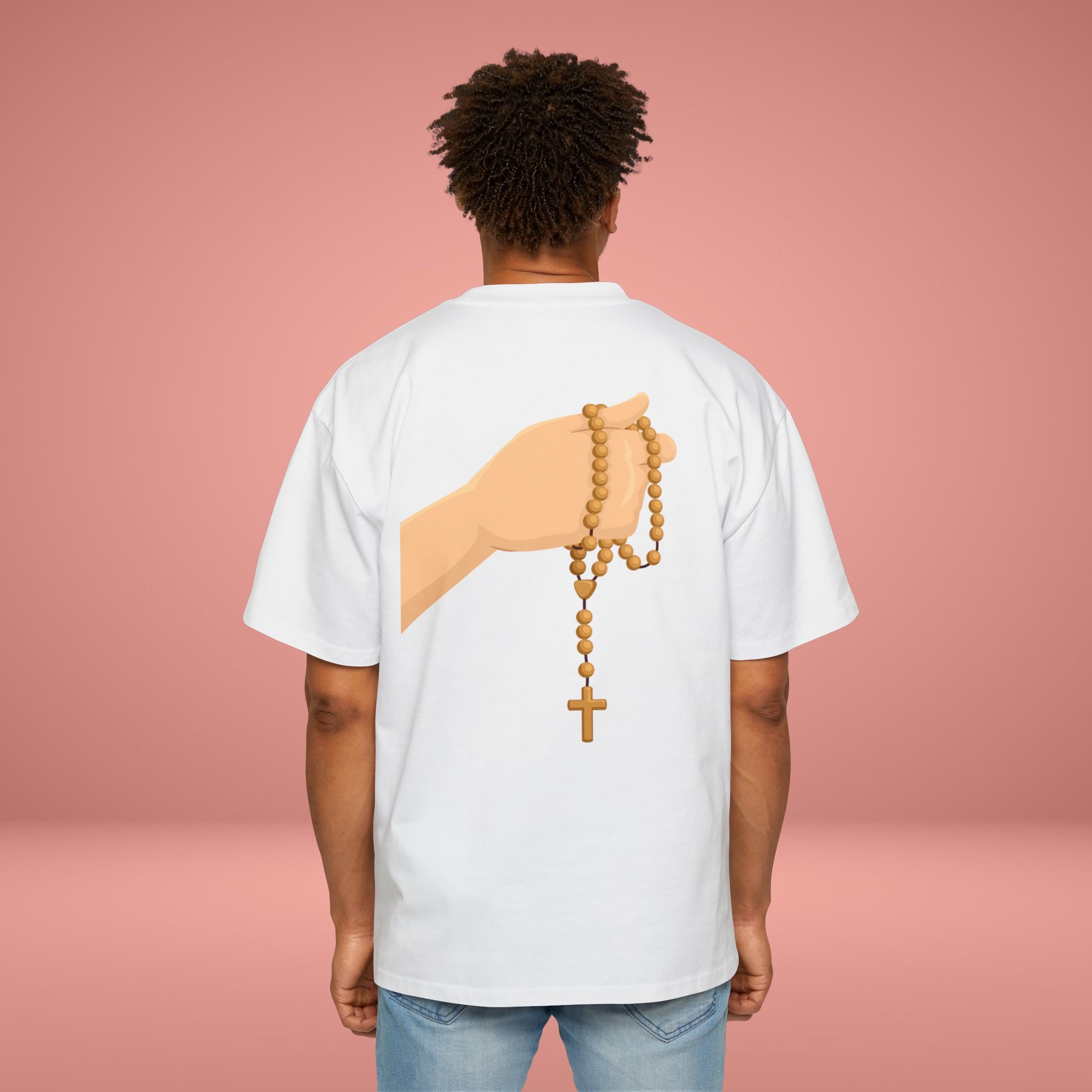 Emunah Men's Heavy - Oversized Tee