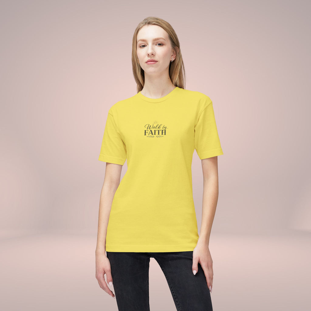 Walk By Faith (1 Corinthians 5:7) - Women's Graphic Tee