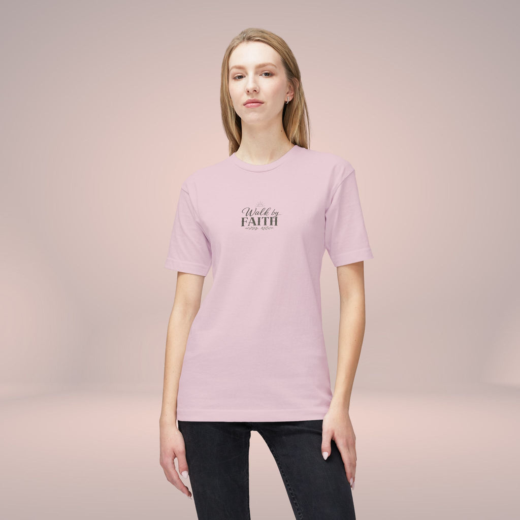 Walk By Faith (1 Corinthians 5:7) - Women's Graphic Tee