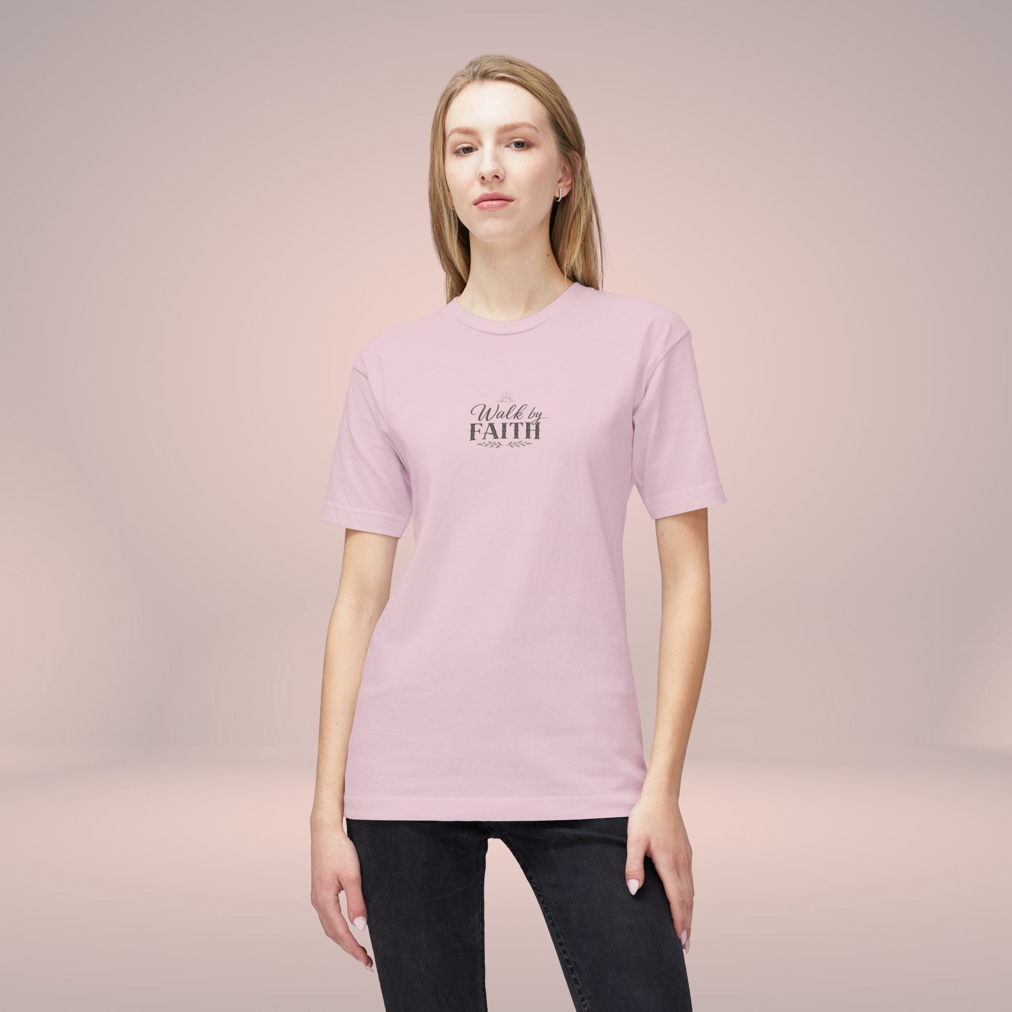 Walk By Faith (1 Corinthians 5:7) - Women's Graphic Tee