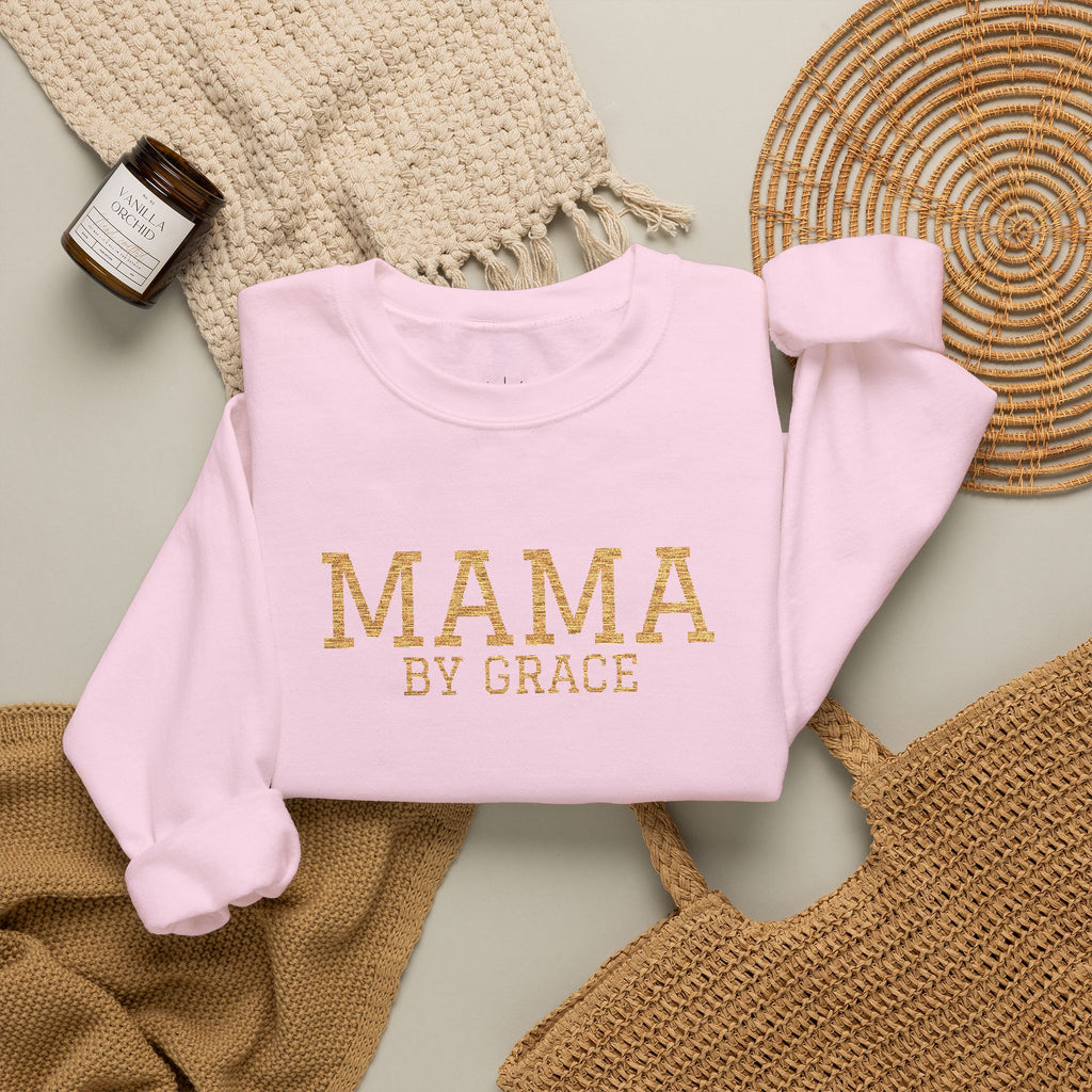 Mama by Grace Embroidered - Women's Sweatshirt