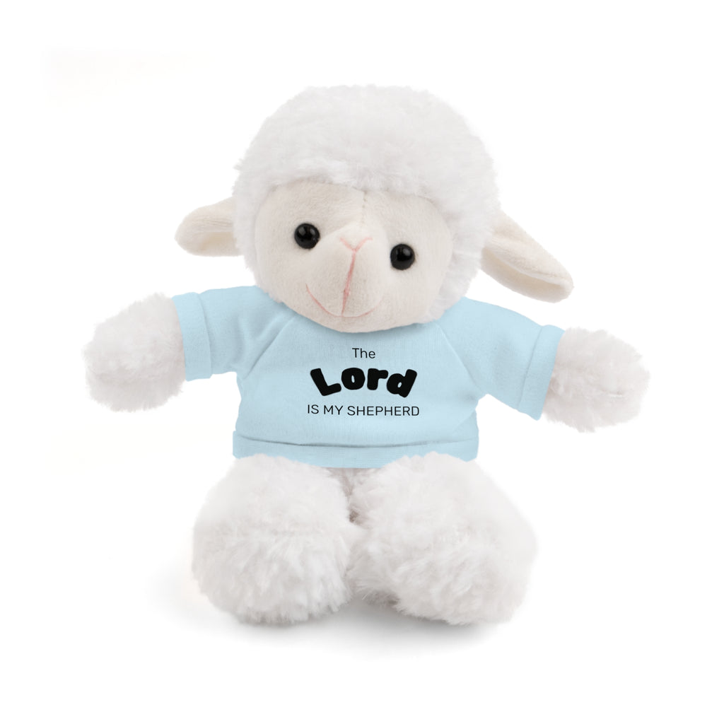 Plush Sheep with 'The Lord Is My Shepherd' Tee