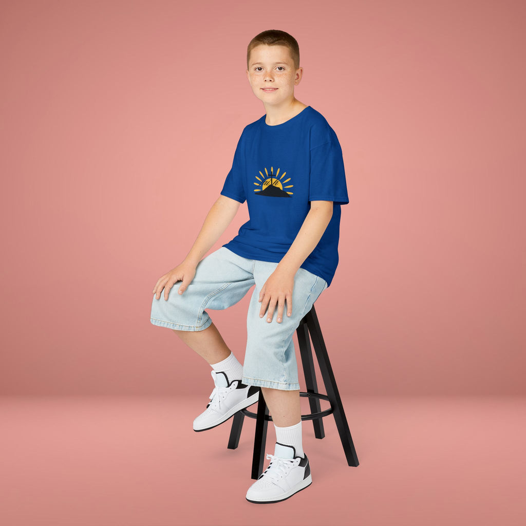 Faith Cross Sunrise - Kids Tee