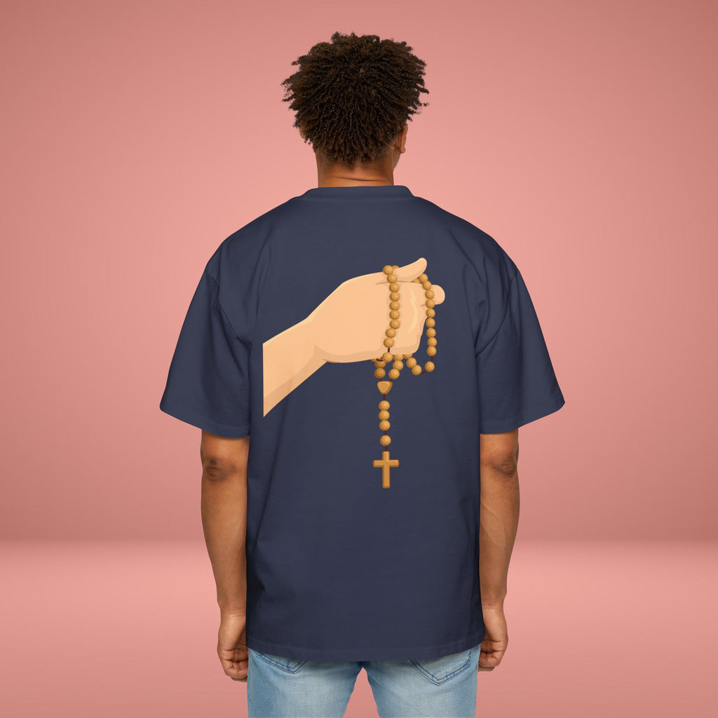 Emunah Men's Heavy - Oversized Tee