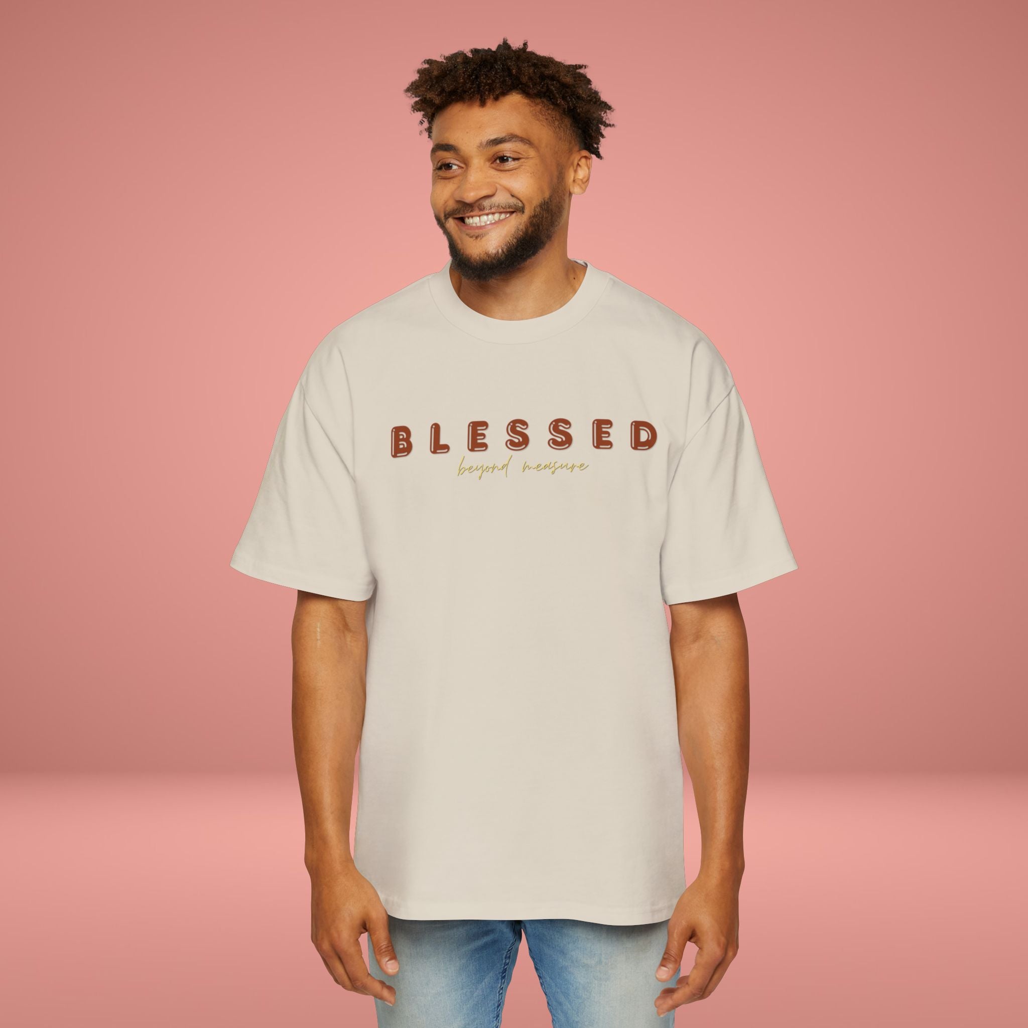 Blessed - Graphic Oversized Men’s T-Shirt