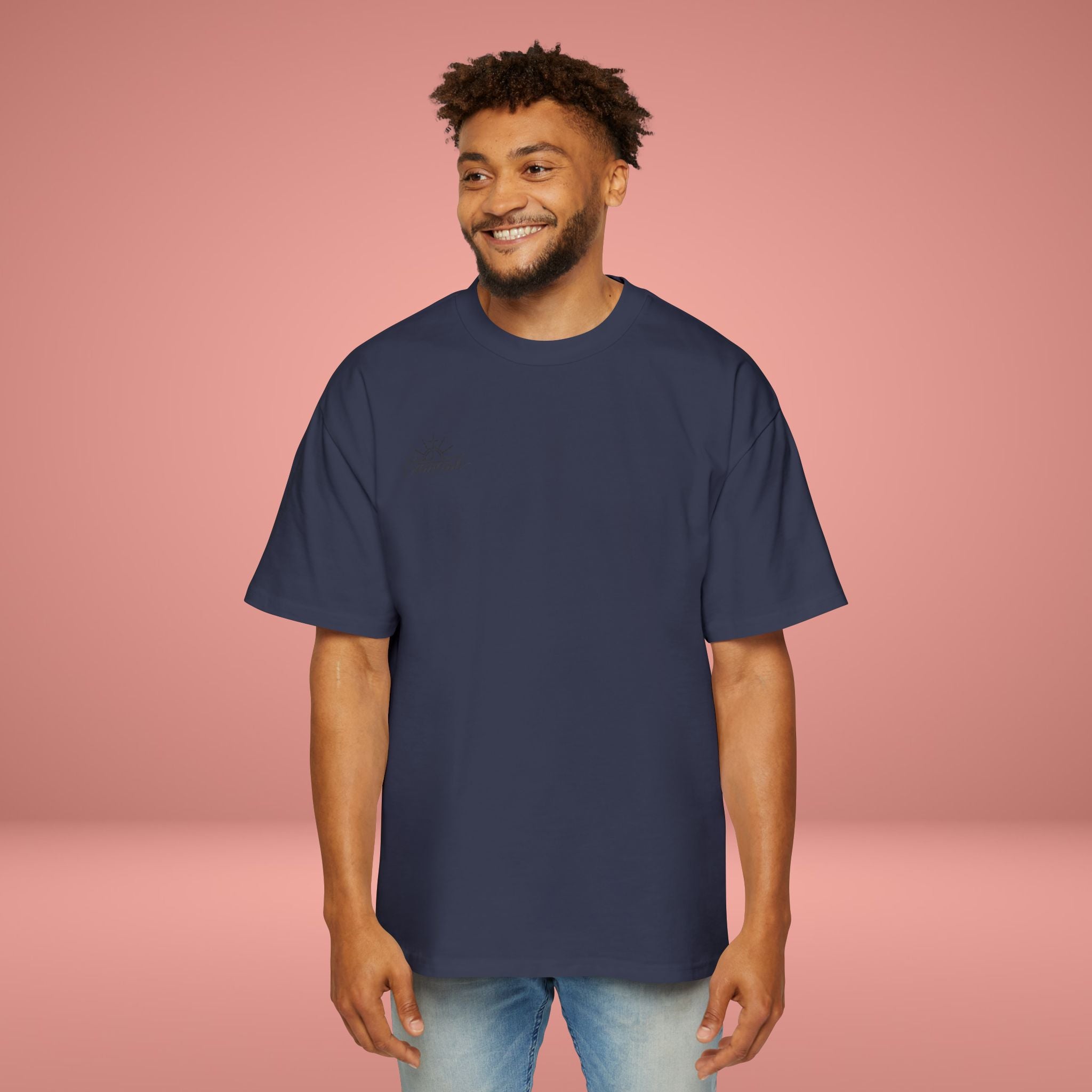 Emunah Men's Heavy - Oversized Tee