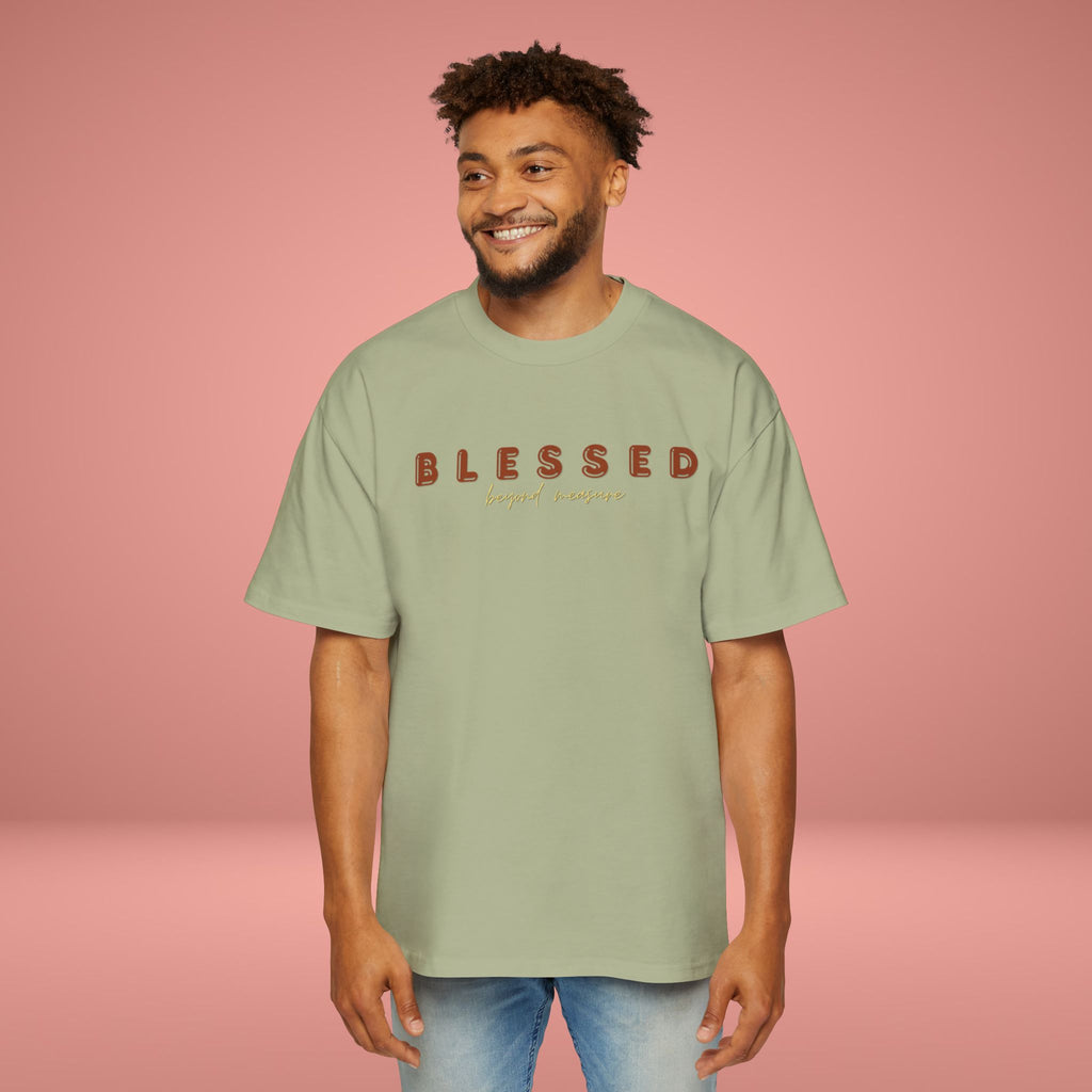 Blessed - Graphic Oversized Men’s T-Shirt