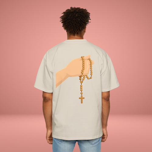 Emunah Men's Heavy - Oversized Tee