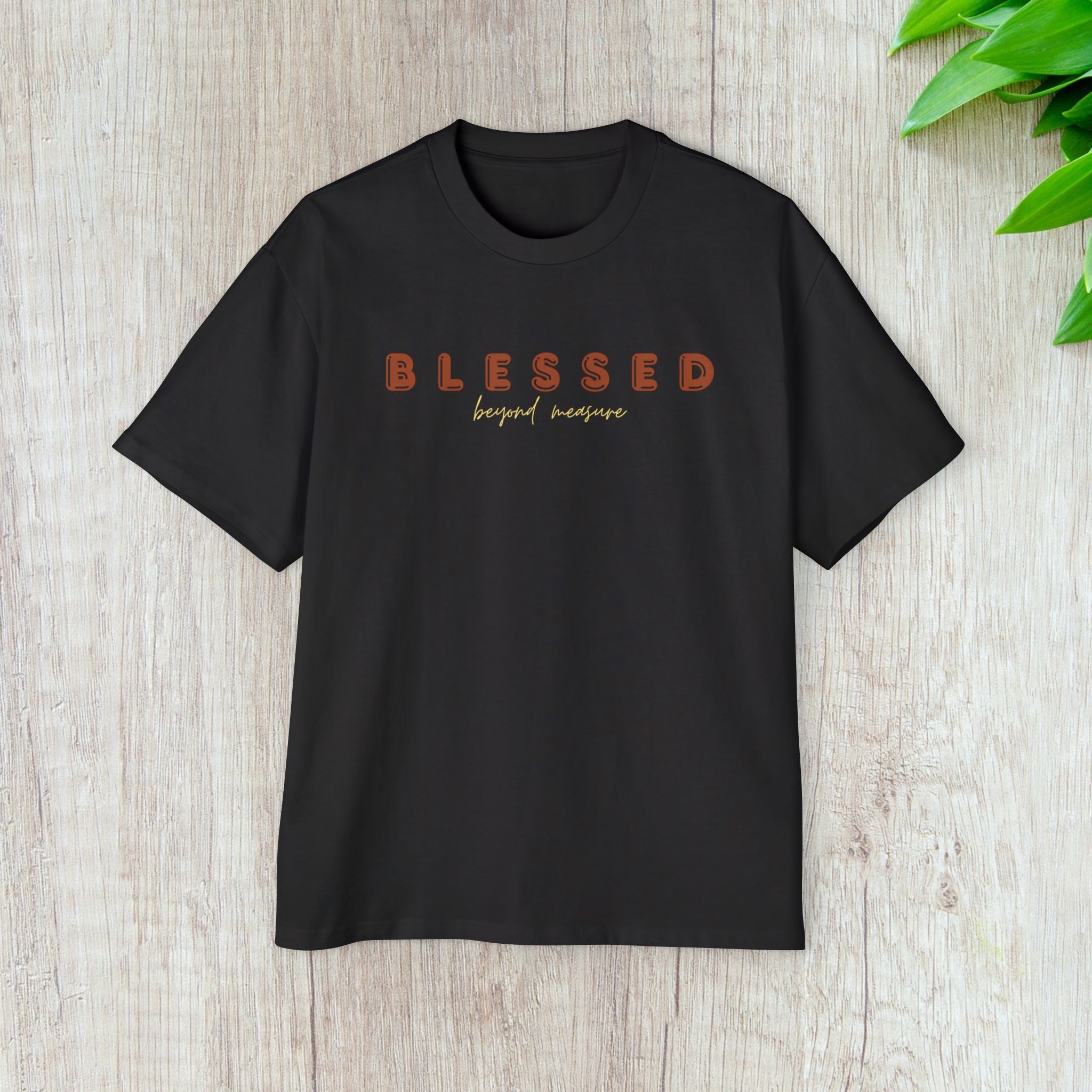 Blessed - Graphic Oversized Men’s T-Shirt