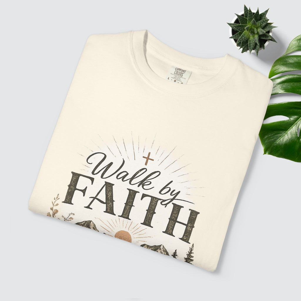 Walk By Faith (1 Corinthians 5:7) - Men's Graphic Tee