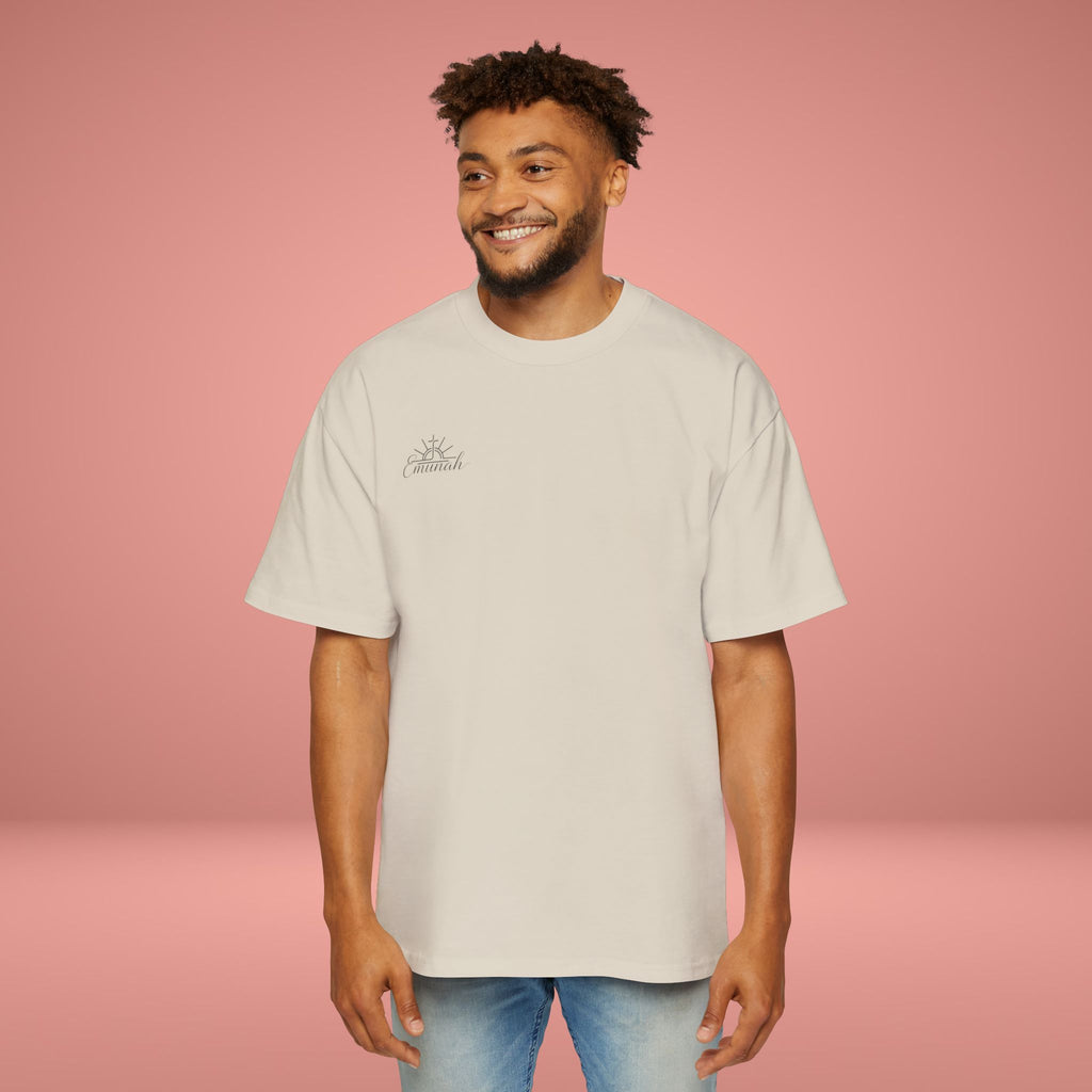 Emunah Men's Heavy - Oversized Tee