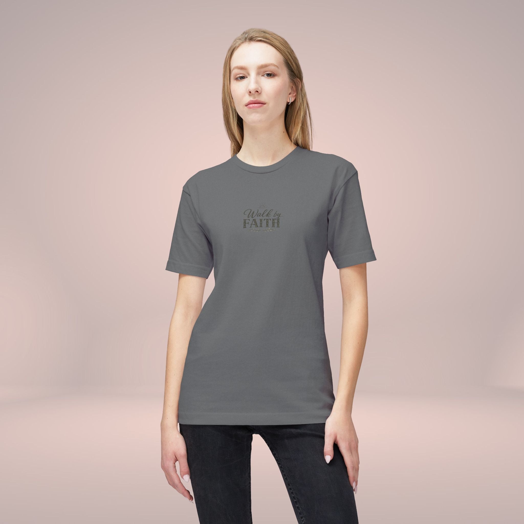 Walk By Faith (1 Corinthians 5:7) - Women's Graphic Tee